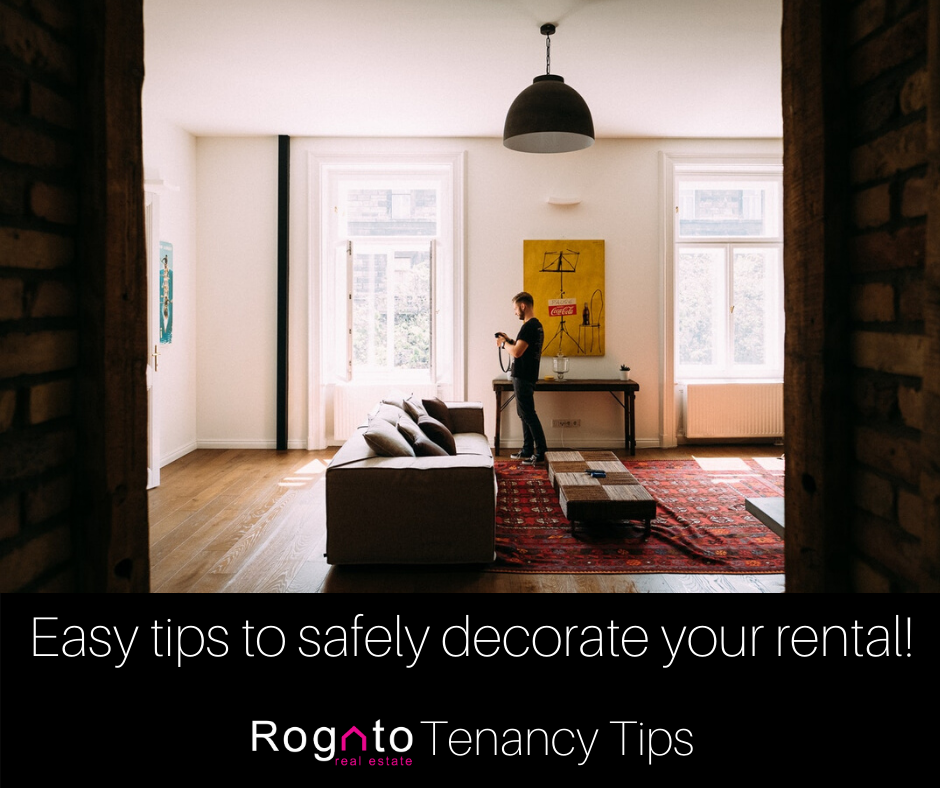 Easy tips to decorate your rental without breaking the rules
